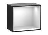 Villeroy und Boch Finion Regalmodul G580MTPD 41,8x35,6x27cm, Emotion, Regal White Matt, Black matt lacquer
