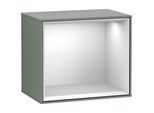 Villeroy und Boch Finion Regalmodul G580MTGM 41,8x35,6x27cm, Emotion, Regal White Matt, Olive Matt Lacquer