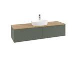 Villeroy & Boch Antao Waschtischunterschrank 1600x360x500mm L36151HL mit Beleuchtung mit Struktur FK/AP: HL/1