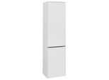 Villeroy und Boch Subway 3.0 Hochschrank C59201VE 40x171x36,2cm, Schanier links/Griff Volcano black, brilliant white