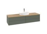 Villeroy & Boch Antao Waschtischunterschrank 1600x360x500mm L25051HL mit Beleuchtung FK/AP: HL/1