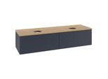 Villeroy & Boch Antao Waschtischunterschrank 1600x360x500mm L39151HG mit Beleuchtung mit Struktur FK/AP: HG/1