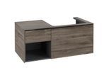 Villeroy und Boch Subway 3.0 Waschtisch-Unterschrank C57101RK 100,1x42,25x51,6cm, ohne LED/Griff Volcano black, stone oak