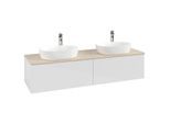 Villeroy & Boch Antao Waschtischunterschrank 1600x360x500mm L39053GF mit Beleuchtung FK/AP: GF/3