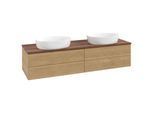 Villeroy & Boch Antao Waschtischunterschrank 1600x360x500mm L28012HN mit Beleuchtung FK/AP: HN/2