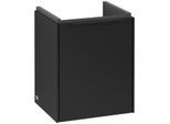 Villeroy und Boch Subway 3.0 Waschtisch-Unterschrank C58301VL 35,1x42,9x30,9cm, Schanier links/Griff Volcano black, volcano black