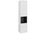 Villeroy und Boch Subway 3.0 Hochschrank C58900VE 40x171x36,2cm, Schanier rechts/Griff Aluminium glänzend, brilliant white