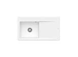 Villeroy und Boch Subway Style 50 Spüle 335200KG Spülbecken links, 900 x 510 mm, snow white CeramicPlus