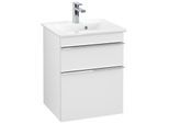 Villeroy und Boch Venticello Waschtisch-Unterschrank A92201MS 46,6 x 59 x 42,5 cm, Griff Chrom, White Matt