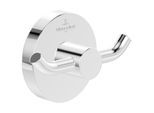 Villeroy und Boch Elements Tender Doppel-Handtuchhaken TVA15101200061 76x54x32mm, rund, chrom