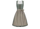 Dirndl NÜBLER "Dirndl Midi Franzi", Damen, Gr. 48, EURO, grün, Obermaterial: 100% Polyester PES., Kleider