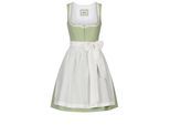 Dirndl NÜBLER "Dirndl mini Gerlis", Damen, Gr. 36, EURO, grün, Obermaterial: 100% Polyester PES., Kleider