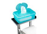 Badaccessoire-Set, silber (silberfarben), Badaccessoires-Sets