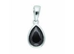 Kettenanhänger ADELIA´S "Anhänger 925 Silber mit Zirkonia – Silberanhänger", silber, Schmuckanhänger, Damen, mit Zirkonia, Silber 925 (Sterlingsilber), Kettenanhänger, Silberanhänger
