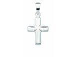 Kettenanhänger ADELIA´S "Kreuzanhänger 925 Silber – Silberanhänger Kreuz", silber, Schmuckanhänger, Damen, Silber 925 (Sterlingsilber), Kettenanhänger, Silberanhänger Kreuz