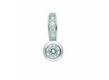 Kettenanhänger ADELIA´S "Anhänger 925 Silber mit Zirkonia – Silberanhänger", silber, Schmuckanhänger, Damen, mit Zirkonia, Silber 925 (Sterlingsilber), Kettenanhänger, Silberanhänger