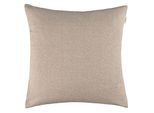 Dekokissen ESPRIT "Fun", beige (natur, unifarben), B:45cm H:0,5cm L:45cm, Polyester, Dekokissen_Sitzkissen_Kissenhüllen, Dekokissen