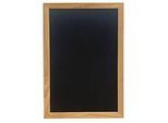 Exacompta Schieferwandtafel, Holz/MDF, B 530 x T 70 x H 800 mm, schwarz