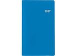 Succes Luzern Planer, Monatslayout 1 Monat auf 2 Seiten, 8,7 x 15,3 cm, Einband Kunststoff, blau