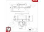 ESEN SKV Lagerung, Motor 75skv426 links für VW