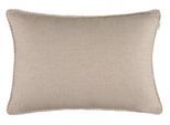 Dekokissen ESPRIT "Fun", beige (beige, unifarben), B:58cm H:0,5cm L:38cm, Polyester, Dekokissen_Sitzkissen_Kissenhüllen