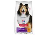 Hill's Science Plan Trockenfutter Hund, Sensitive Stomach & Skin, Medium & Large Breed Adult, mit Huhn 14 kg