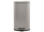 Spirella , Taupe , Metall , 50 l , 29.7x64.3x42.7 cm , Haushalt, Entsorgung, Abfalleimer, Treteimer