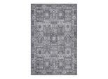 Wecon Home , Grau , Textil , Vintage , rechteckig , 190x290 cm , Textiles Vertrauen - Oeko-Tex® , für Fußbodenheizung geeignet, in verschiedenen Größen erhältlich, pflegeleicht , Teppiche & Böden, Teppiche, Webteppiche, Flachwebteppiche
