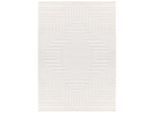 Ayyildiz , Creme , Textil , Boho , rechteckig , 140x200 cm , Oeko-Tex® Standard 100 , pflegeleicht , Teppiche & Böden, Teppiche, Webteppiche, Flachwebteppiche