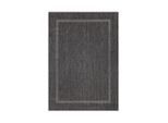 Ayyildiz , Schwarz , Textil , Abstraktes , rechteckig , 140x200 cm , Oeko-Tex® Standard 100 , pflegeleicht , Teppiche & Böden, Teppiche, Webteppiche, Flachwebteppiche