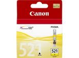 Original Canon Pixma MX 870 (2936B001 / CLI-521Y) Druckerpatrone Gelb