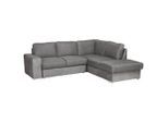 Mid.you , Grau , Textil , L-Form , 248x213 cm , Made in Europe , Schlafen auf Sitzhöhe ,