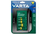 VARTA Akku-Ladestation "Universal Charger+", schwarz, B:13,7cm H:16,9cm T:5,2cm, Ladegeräte, ohne Netzteil, Akku-Ladestation