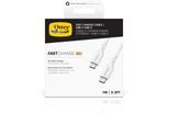 OTTERBOX USB-Kabel "Standard USB-C zu USB-C PD-Kabel 1m", weiß, 100cmcm, Kabel, USB-Kabel