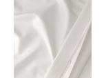 Bettwäsche FLORELLA "UNI weiss Edel-Satin, 100% Baumwolle", weiß, B/L: 200cm x 200cm, 1 Stk., 2 Stk., Satin, B/L: 70cm x 90cm, Satin, Obermaterial: 100% Baumwolle CO., Bettwäsche, Bettwäsche