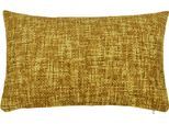 Dekokissen DONE. "Twist", gold (gold, meliert), B:40cm H:1cm L:60cm, Polyester, Dekokissen_Sitzkissen_Kissenhüllen, Dekokissen, Geflochtene Optik