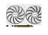 ASUS Grafikkarte "DUAL-RX9060XT-16G-WHITE", weiß (ohne farbbezeichnung), Grafikkarten, Grafikkarte