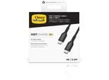 OTTERBOX USB-Kabel "Standard USB-C zu USB-C PD-Kabel 1m", schwarz, 100cmcm, Kabel, USB-Kabel