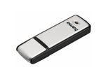 HAMA USB-Stick "Fancy, USB 2.0", silber (schwarz, silberfarben), 128 GB, USB-Sticks, USB-Stick