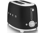 SMEG Toaster "TSF01BLMEU", schwarz, B:33cm H:20cm T:30cm, Toaster, Toaster