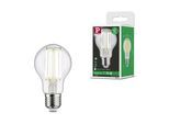 PAULMANN LED-Leuchtmittel "Eco-Line Filament 230V LED Birne E27 1er-Set 1055lm 5W 4000K Klar", Energieeffizienz: A, transparent, L:10,6cm Ø:6cm, Leuchtmittel, LED-Leuchtmittel