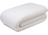 Wohndecke GÖZZE "Decke Wolkenweich", weiß (wollweiß), B:150cm L:200cm, Polyester, Wohndecken, Wohndecke