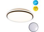 NÄVE Deckenleuchte "Irvine", weiß, 1, Ø 31cm H: 6cm, 1 Stk., Leuchten, LED Deckenleuchte "Irvine" d: 32cm weiß,incl. 20 LEDs total 18W, Deckenleuchte