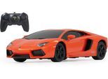 RC-Auto JAMARA "Deluxe Cars, Lamborghini Aventador, 1:24, orange, 2,4GHz", orange, Fernlenkfahrzeuge, KinderB:10cm H:5cm T:20cm, RC-Auto, B:10cm H:5cm T:20cm