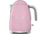 SMEG Wasserkocher "KLF03PKEU", pink (cadillac pink), B:22,3cm H:24,8cm T:17,1cm, Wasserkocher, Wasserkocher