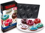 TEFAL Donutplatten "XA8011", schwarz, B/H/T: 22,6cm x 13,2cm, Backbleche, passend für Tefal SW852D Snack Collection, Donutplatten