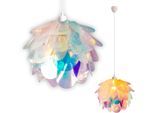 NÄVE Pendelleuchte "Fora", bunt (transparent, bunt), 1, H: 117cm, 1 Stk., Leuchten, Pendelleuchte