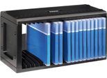HAMA CD-Hülle "CD-Rack 20, Schwarz CD-/DVD-/Blu-ray-Archivierung", schwarz, B:28,9cm H:15,7cm T:12,5cm, Hüllen, CD-Hülle