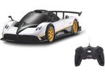 RC-Auto JAMARA "Pagani Zonda R, 1:24, weiß/schwarz", weiß, Fernlenkfahrzeuge, KinderB:7cm H:5cm T:20cm, Kunststoff, RC-Auto, B:7cm H:5cm T:20cm