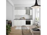 Küchenblock Touch Low m. Geräten Weiß